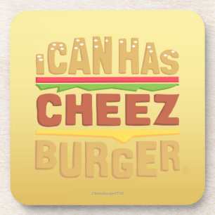 Dessous-de-verre Je peux a le logo de Cheezburger