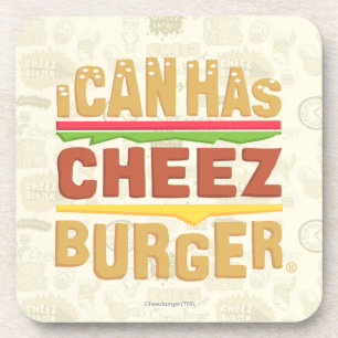 Dessous-de-verre Je peux a le logo de Cheezburger