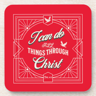 Dessous-de-verre Je Peux Faire Tout Par Christ