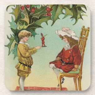 Dessous-de-verre Je vous souhaite un Joyeux Noël - carte postale vi