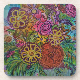 Dessous-de-verre Jeu de fleurs 6