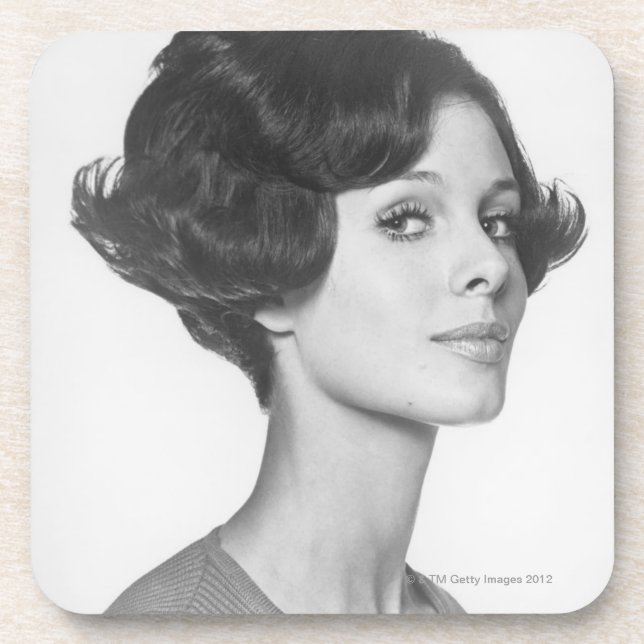 Dessous-de-verre Jeune femme (Devant)