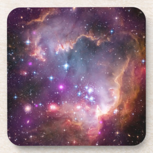 Dessous-de-verre Jeunes Étoiles Dans Le Petit Nuage Magellanique.