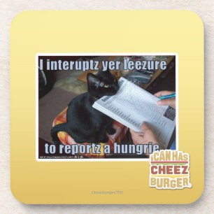 Dessous-de-verre J'interromps YER Leezure