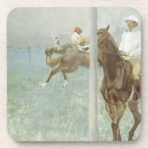 Dessous-de-verre Jockeys avant la course par Edgar Degas