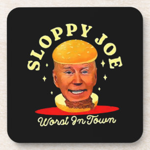 Dessous-de-verre Joe Biden Sloppy Anti Président