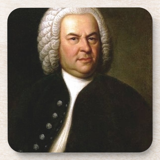 Dessous-de-verre Johann Sebastian Bach (Devant)