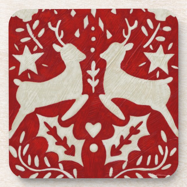 Dessous-de-verre Joie de Noël I (Devant)