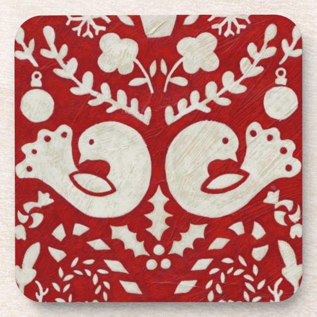 Dessous-de-verre Joie de Noël II (Devant)