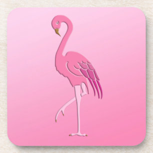 Dessous-de-verre Joli flamant rose