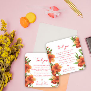 Dessous-de-verre Jolie Fleurs Orange Mariage Floral tendance