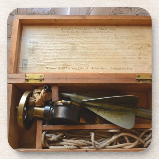 Dessous-de-verre Journal de bord antique