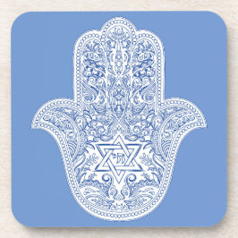 Dessous-de-verre Judaïque - Hamsa Drink Coasters - Cadeaux