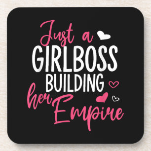 Dessous-de-verre Juste une patronne qui construit son empire femmes