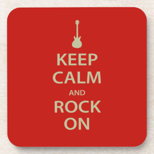 Dessous-de-verre Keep Calm and Rock On !