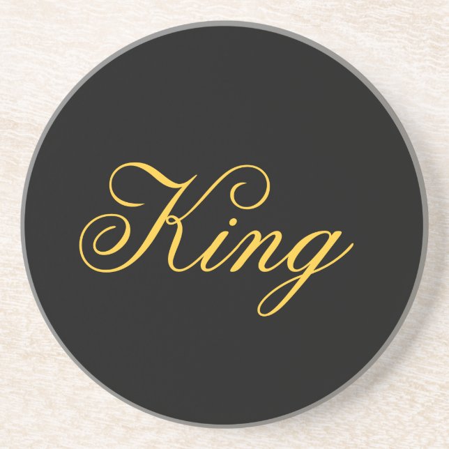 Dessous de verre King (Devant)