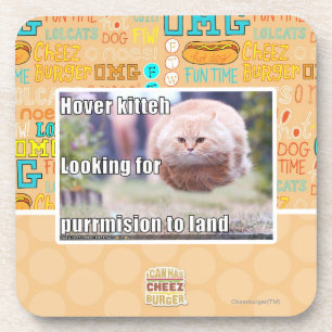 Dessous-de-verre Kitteh de vol plané