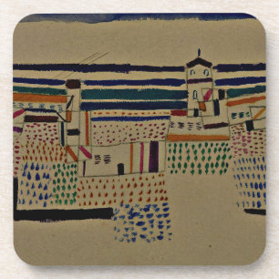 Dessous-de-verre Klee - Station balnéaire Sud de la France