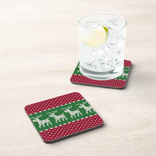 Dessous-de-verre Knit de vacances n° 01
