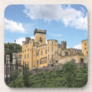 Dessous-de-verre Koblenz, Allemagne, Château de Stolzenfels, Schlo