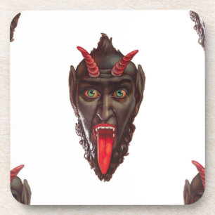 Dessous-de-verre krampus vintage