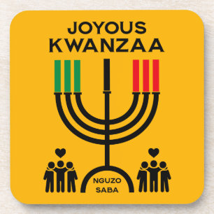 Dessous-de-verre Kwanzaa joyeux