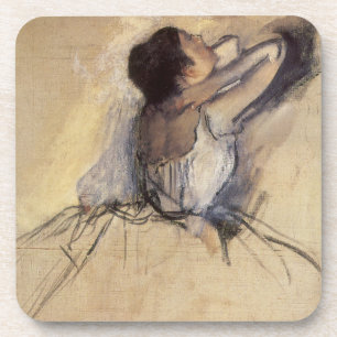 Dessous-de-verre La danseuse d'Edgar Degas, Ballerina Art Vintage