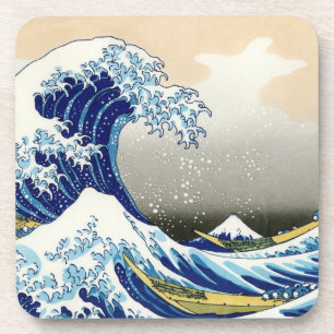 Dessous-de-verre La grande vague au large de Kanagawa Katsushika Ho