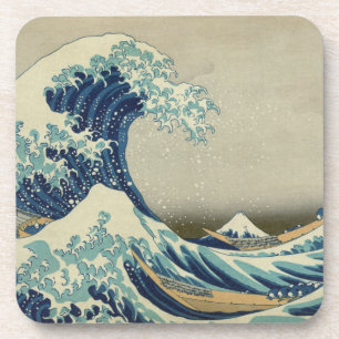 Dessous-de-verre La grande vague outre de Kanagawa