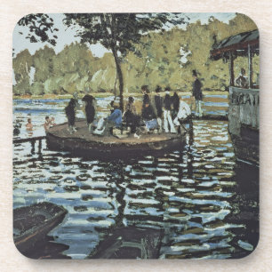 Dessous-de-verre La Grenouillere de Claude Monet