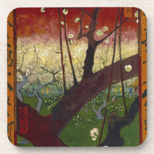 Dessous-de-verre La japonaise de Van Gogh après Hiroshige