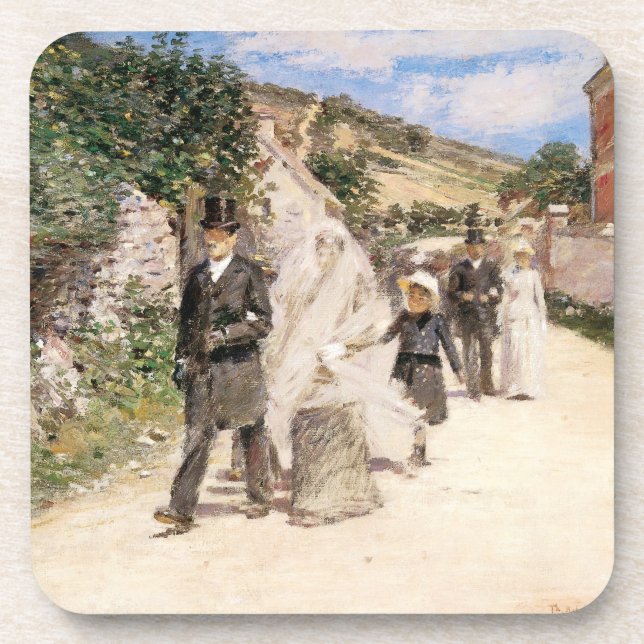 Dessous-de-verre La Marche Nuptiale par Robinson, Jeunes Mariés de  (Devant)