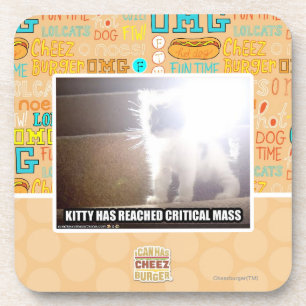 Dessous-de-verre La masse critique Kitty