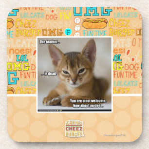 Dessous-de-verre La plume est morte