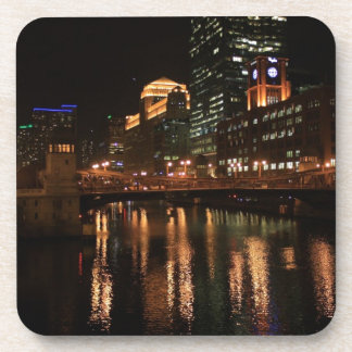 Dessous-de-verre La rivière Chicago