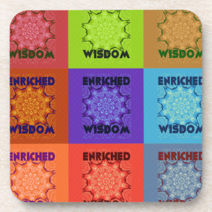Dessous-de-verre La sagesse de Hakuna Matata enrichie