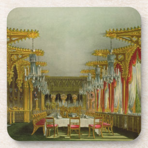 Dessous-de-verre La salle à manger gothique à la Chambre de Carlt