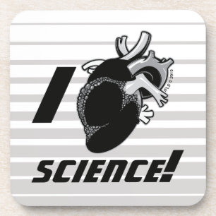 Dessous-de-verre La Science I (de coeur anatomique)