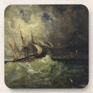 Dessous-de-verre La Tempête - Félix Ziem