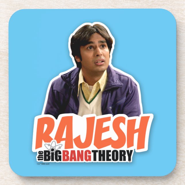 Dessous-de-verre La théorie du Big Bang | Rajesh (Devant)