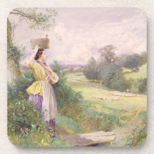Dessous-de-verre La trayeuse, 1860 (la semaine sur le papier)