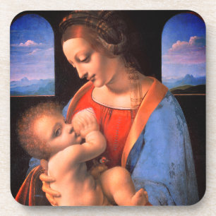 Dessous-de-verre La Vierge Marie allaite Le Christ Enfant-324