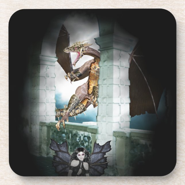 Dessous-de-verre La Vignette du Dragon (Devant)