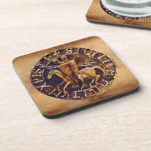Dessous-de-verre Lac Medieval des Knights