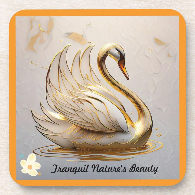 Dessous-de-verre "L'acceptation douce de la sérénité" (Devant)