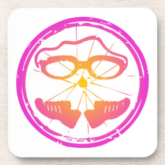 Dessous-de-verre Lady Triathlon, triathlon féminin