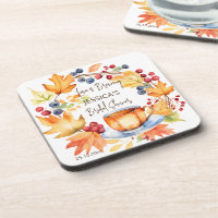 L'amour brasse l'automne nuptiale douche vaisselle