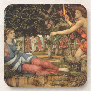 Dessous-de-verre L'Amour et le Maiden par John Stanhope