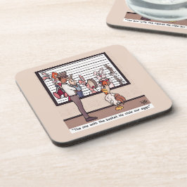 Dessous-de-verre Lapins En Plastique Dur Lineup