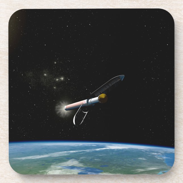 Dessous-de-verre L'Atlas V541 Lance Le Véhicule En Orbite. (Devant)